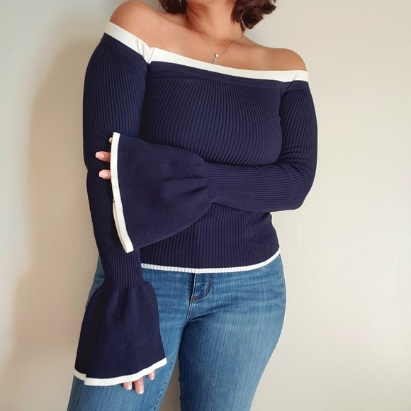 Fluted Sleeve Blouses